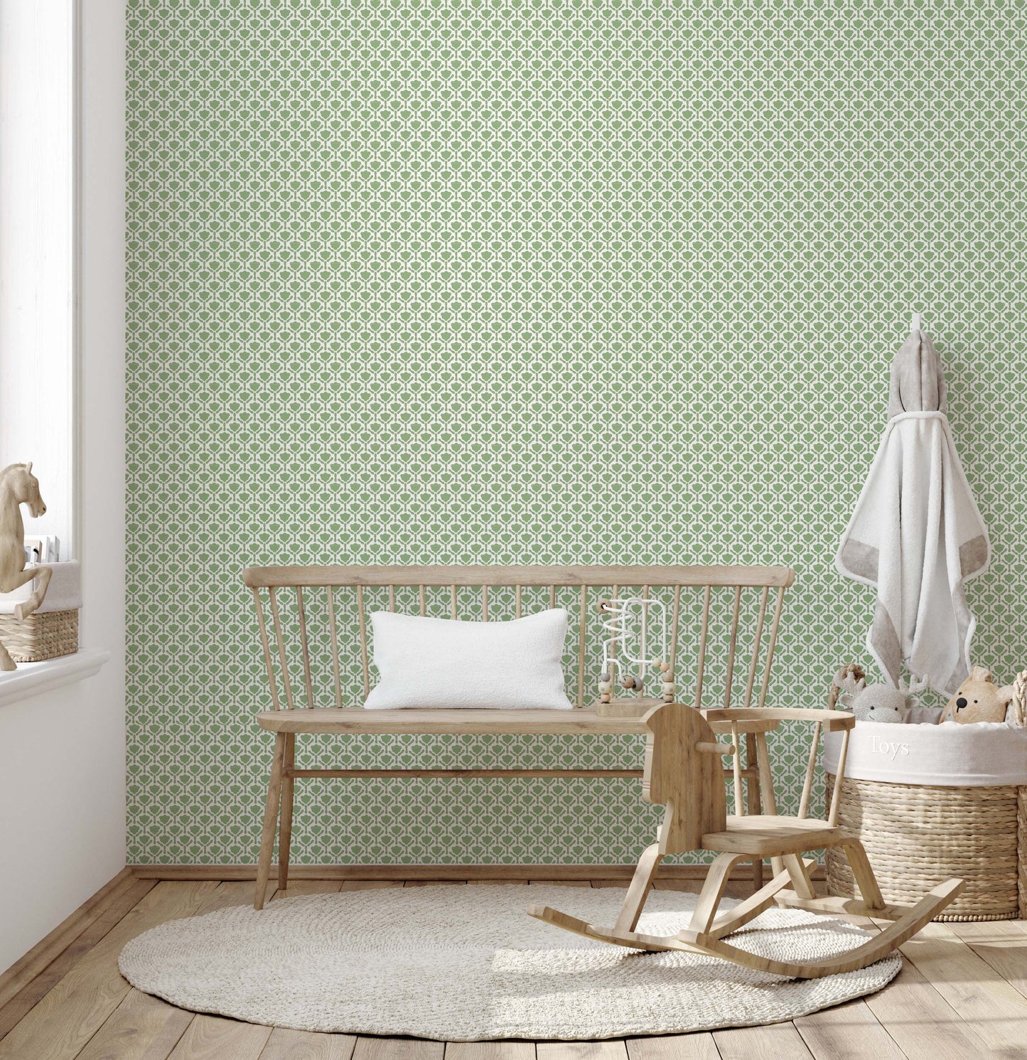 Julia Wallpaper by Heights Design Studio