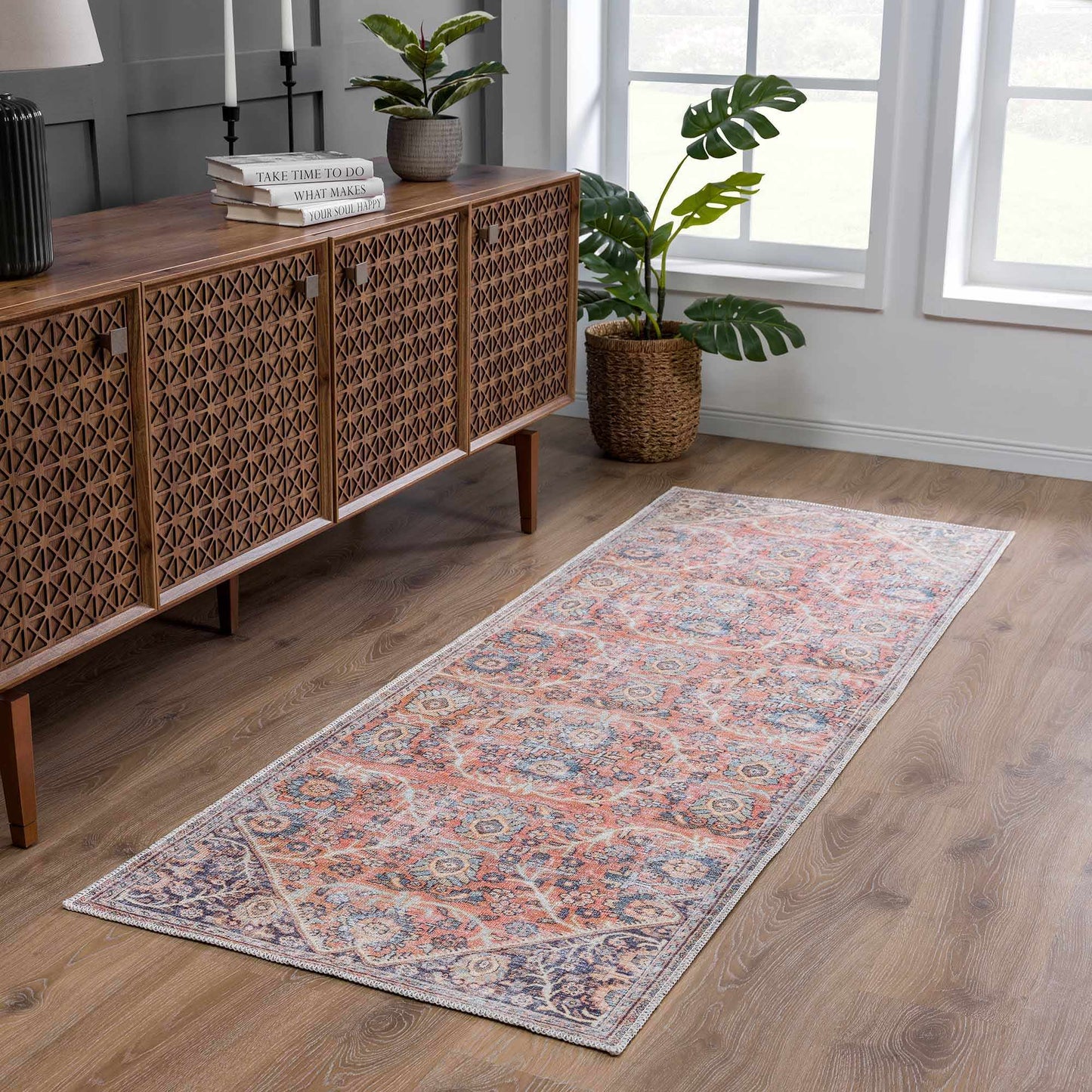 Konstantina Washable Area Rug - Clearance