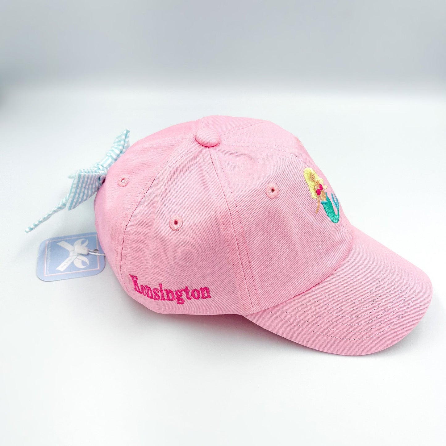 Mermaid Bow Baseball Hat (Girls)