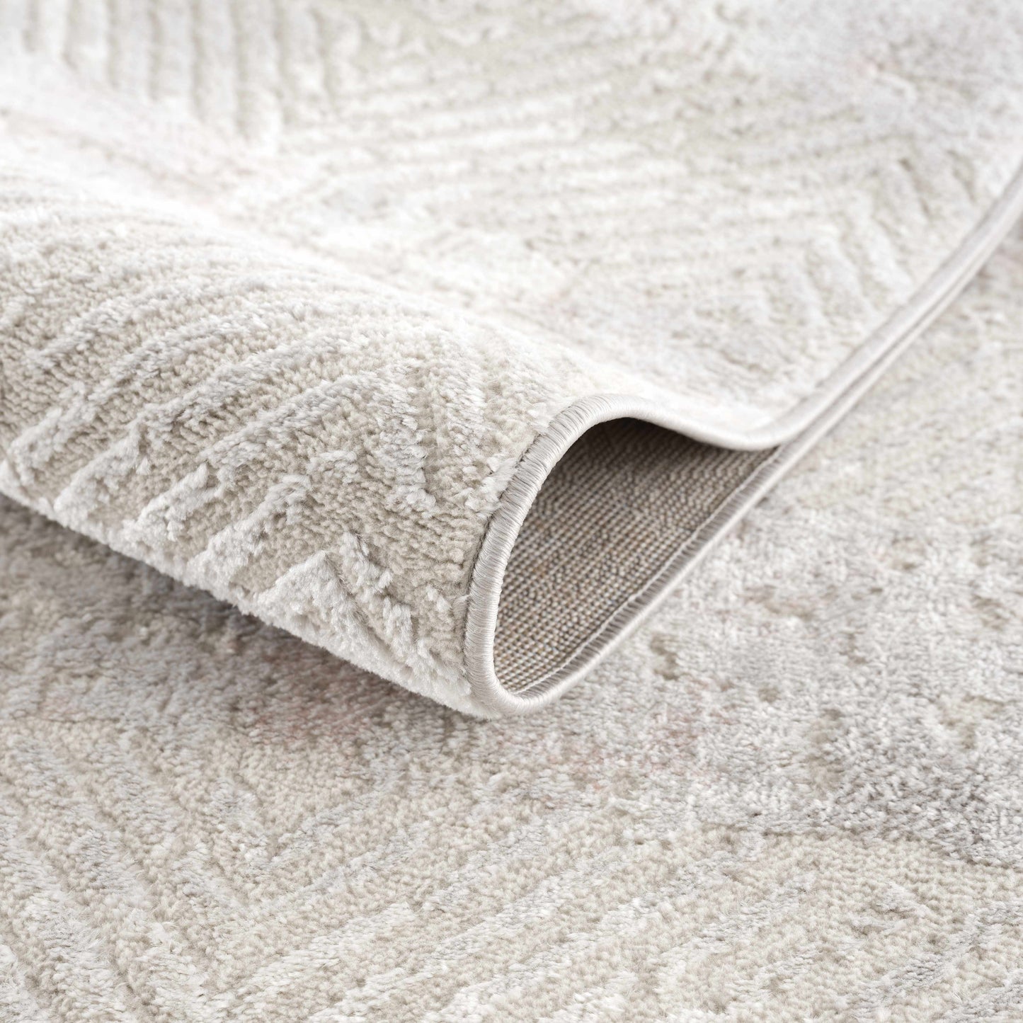 Bucky Textured Cream Rug - Limited Edition