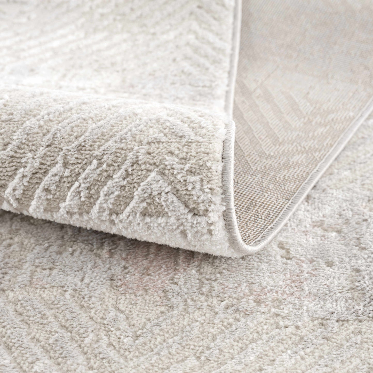 Bucky Textured Cream Rug - Limited Edition