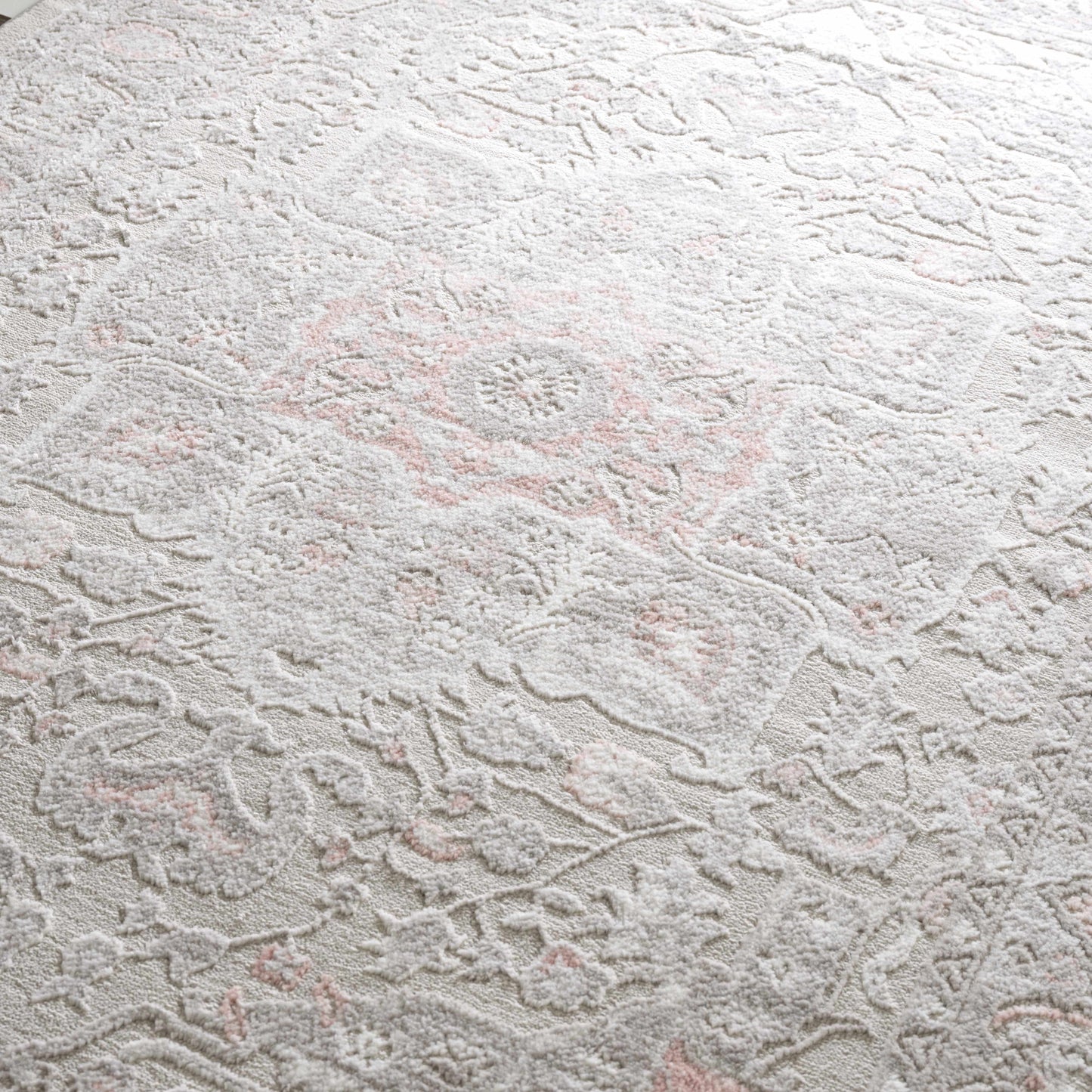 Damla Distressed Pink Hues Rug - Limited Edition