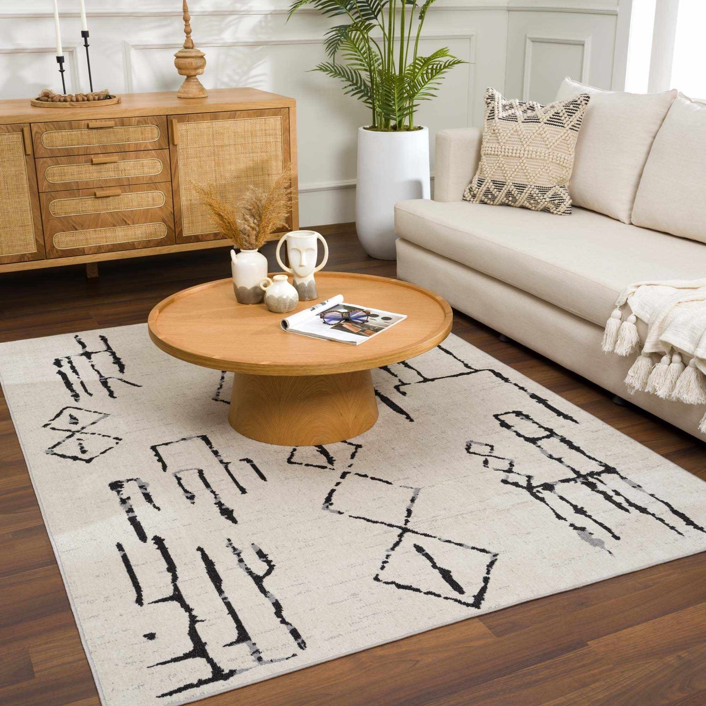 Maguyam Washable Area Rug - Clearance