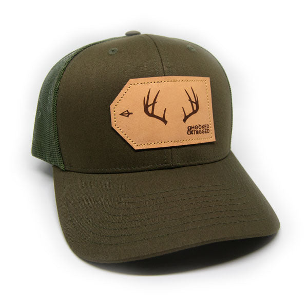 Buck Antler Patch Hat