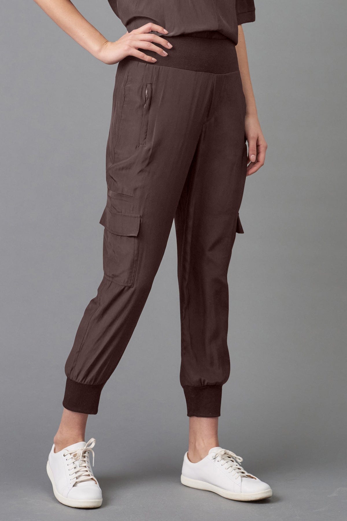 D-Satin Cargo Pant