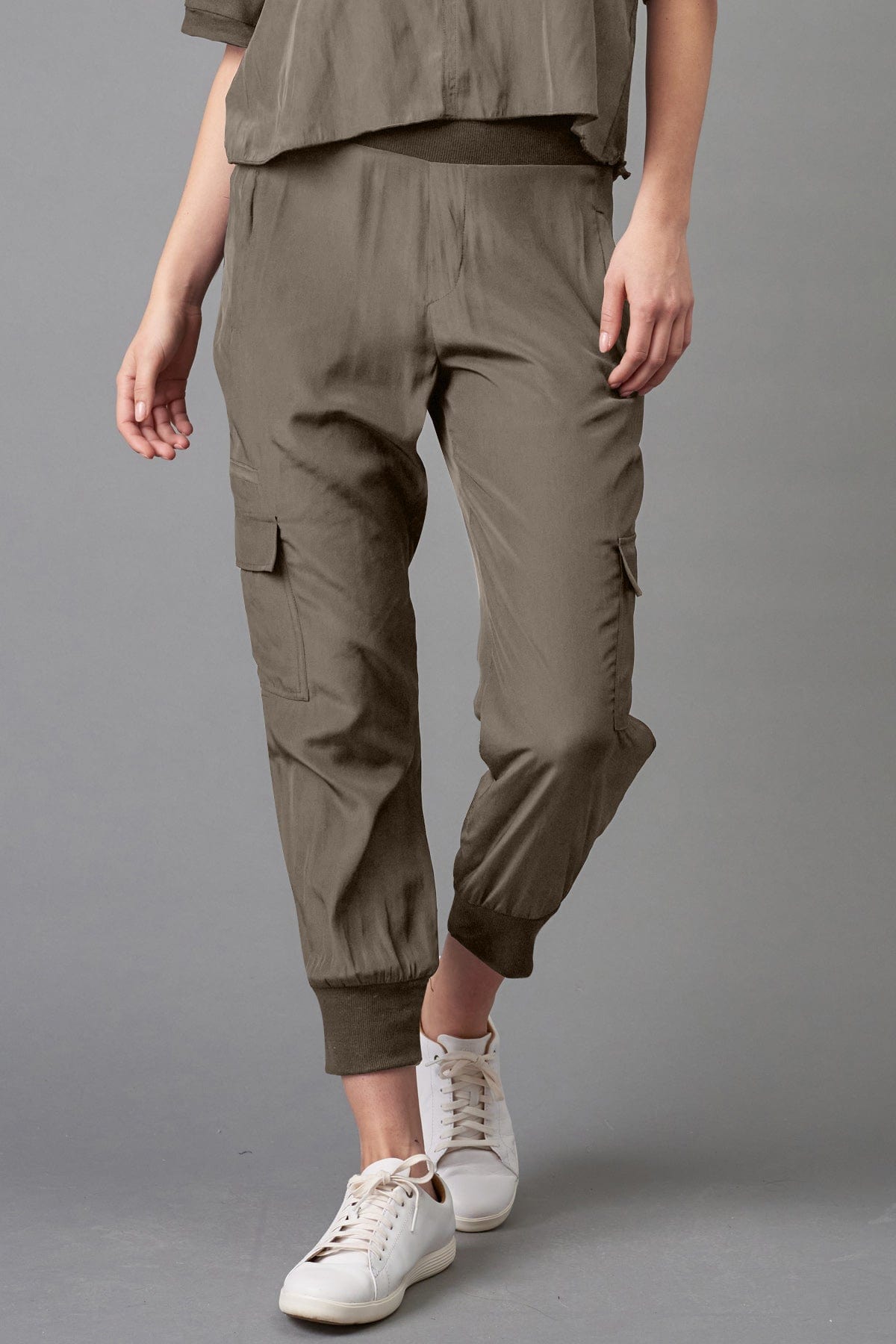 D-Satin Cargo Pant