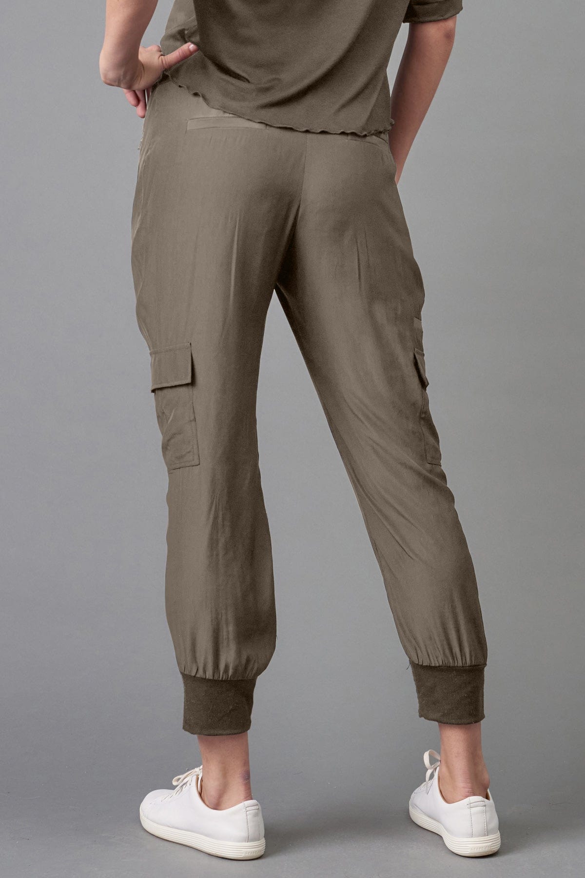 D-Satin Cargo Pant