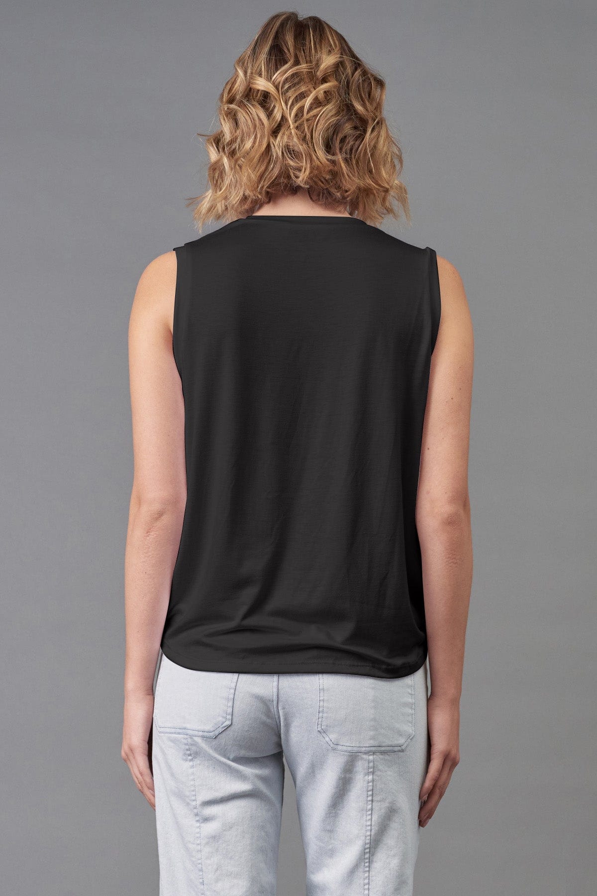 Sleeveless V-Neck Tank