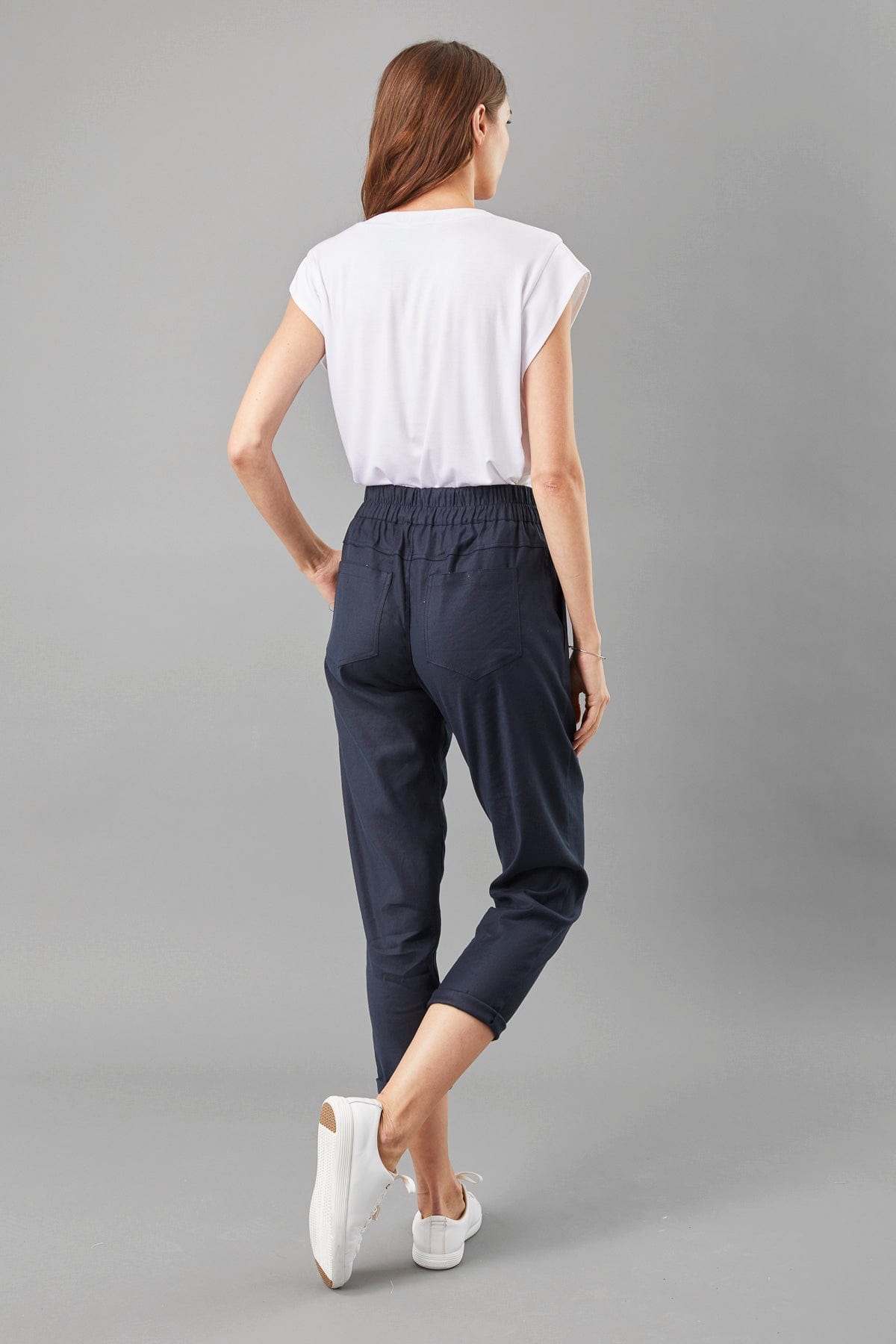 Stretch Linen Jogger