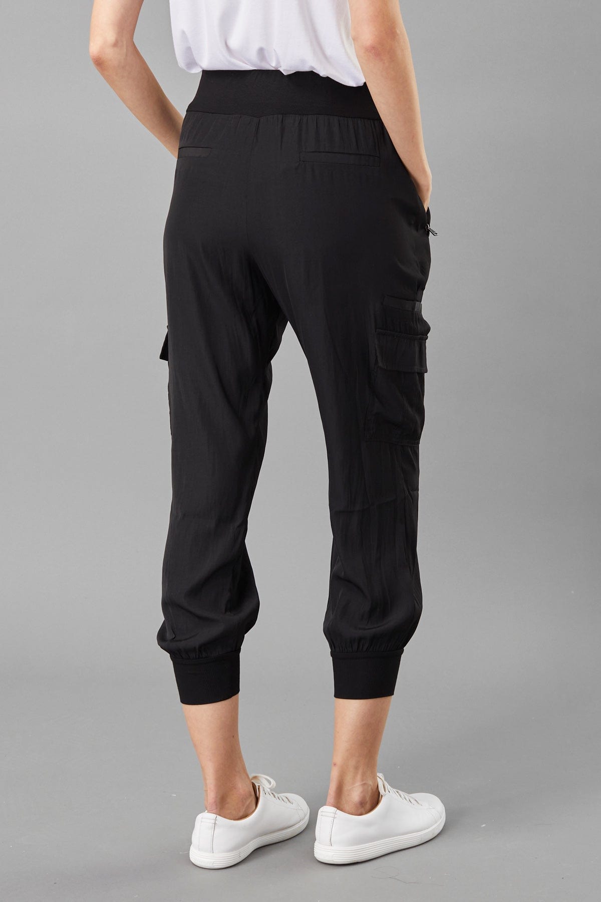 D-Satin Cargo Pant