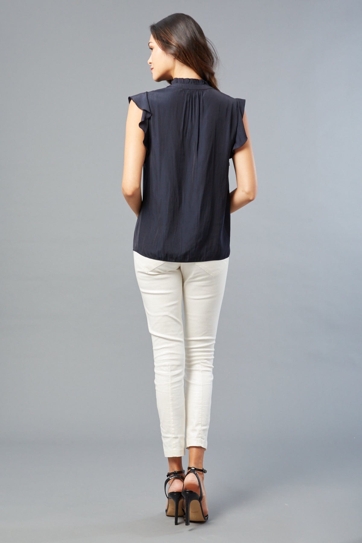 Ruffle Neck Blouse