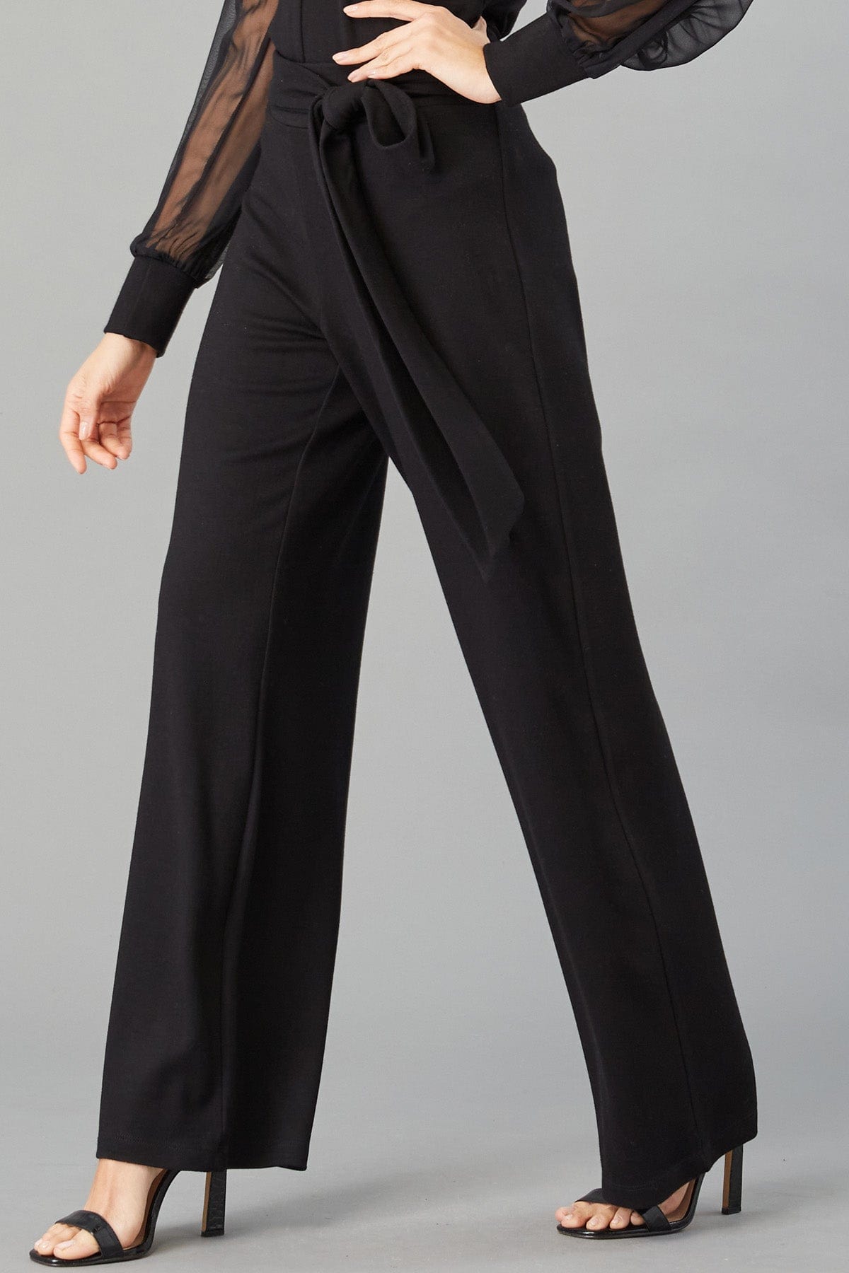 Belted Ponte Pant