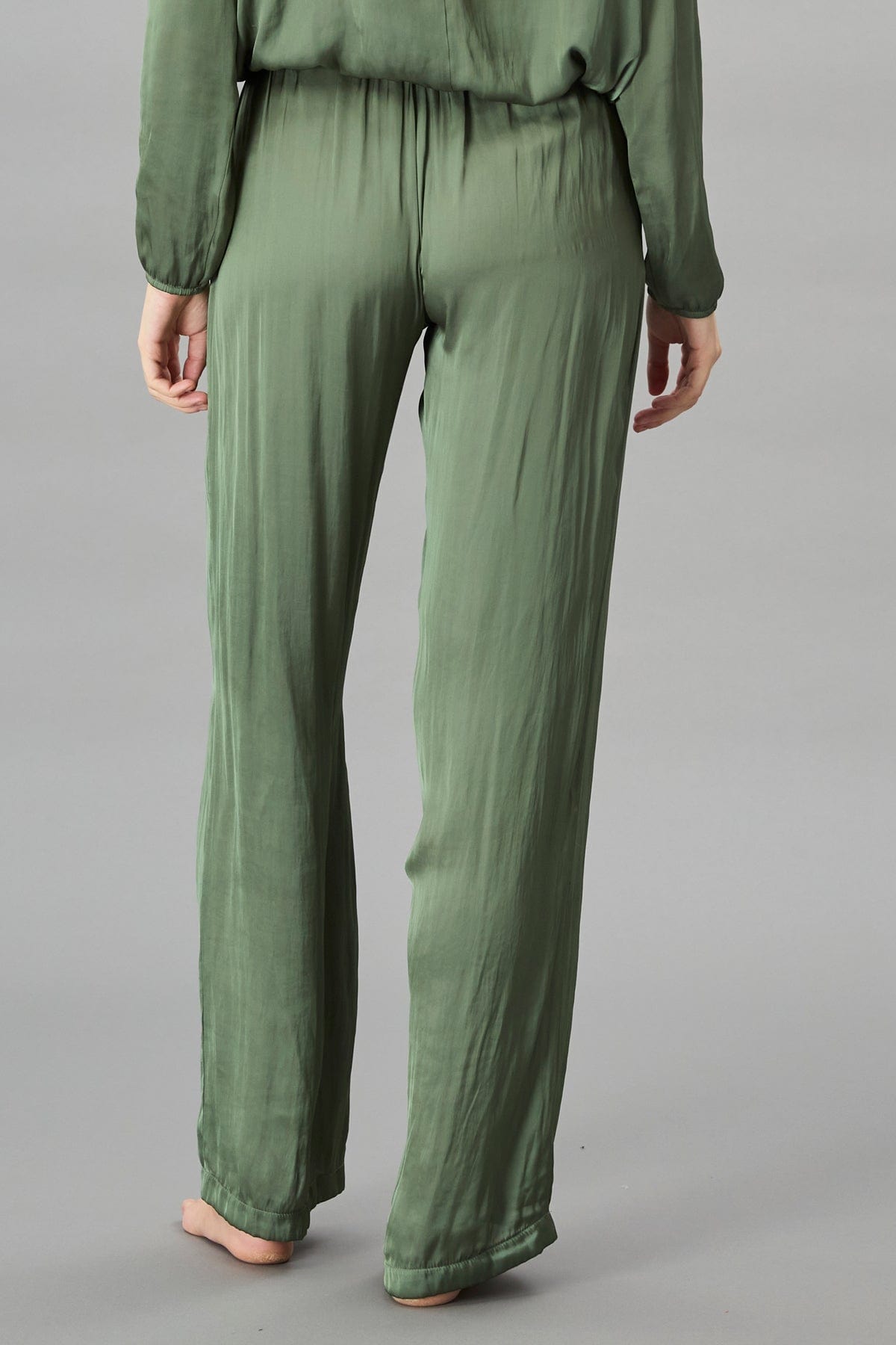 Vintage Satin Pull-on Pant