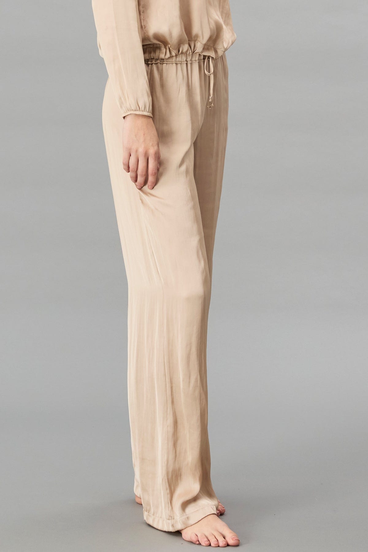 Vintage Satin Pull-on Pant