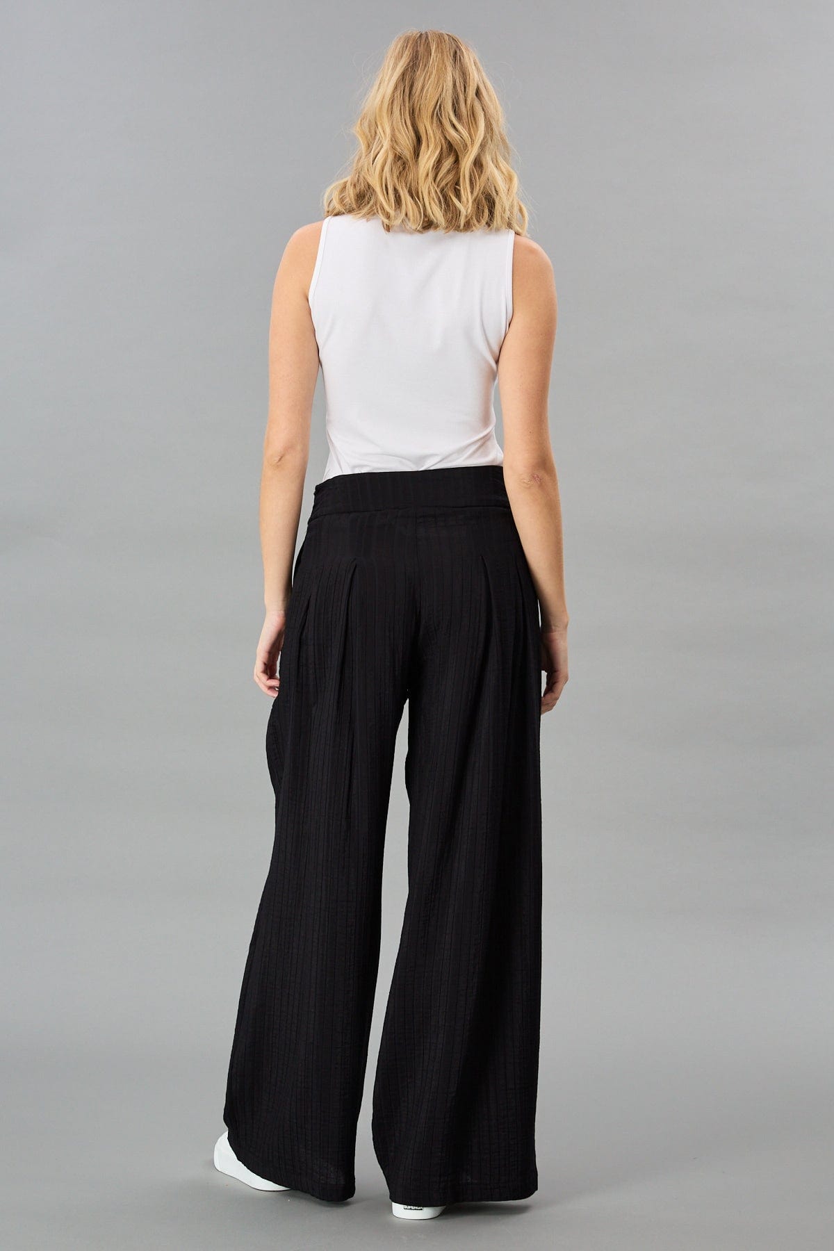 Shadow Stripe Wide Leg Pant