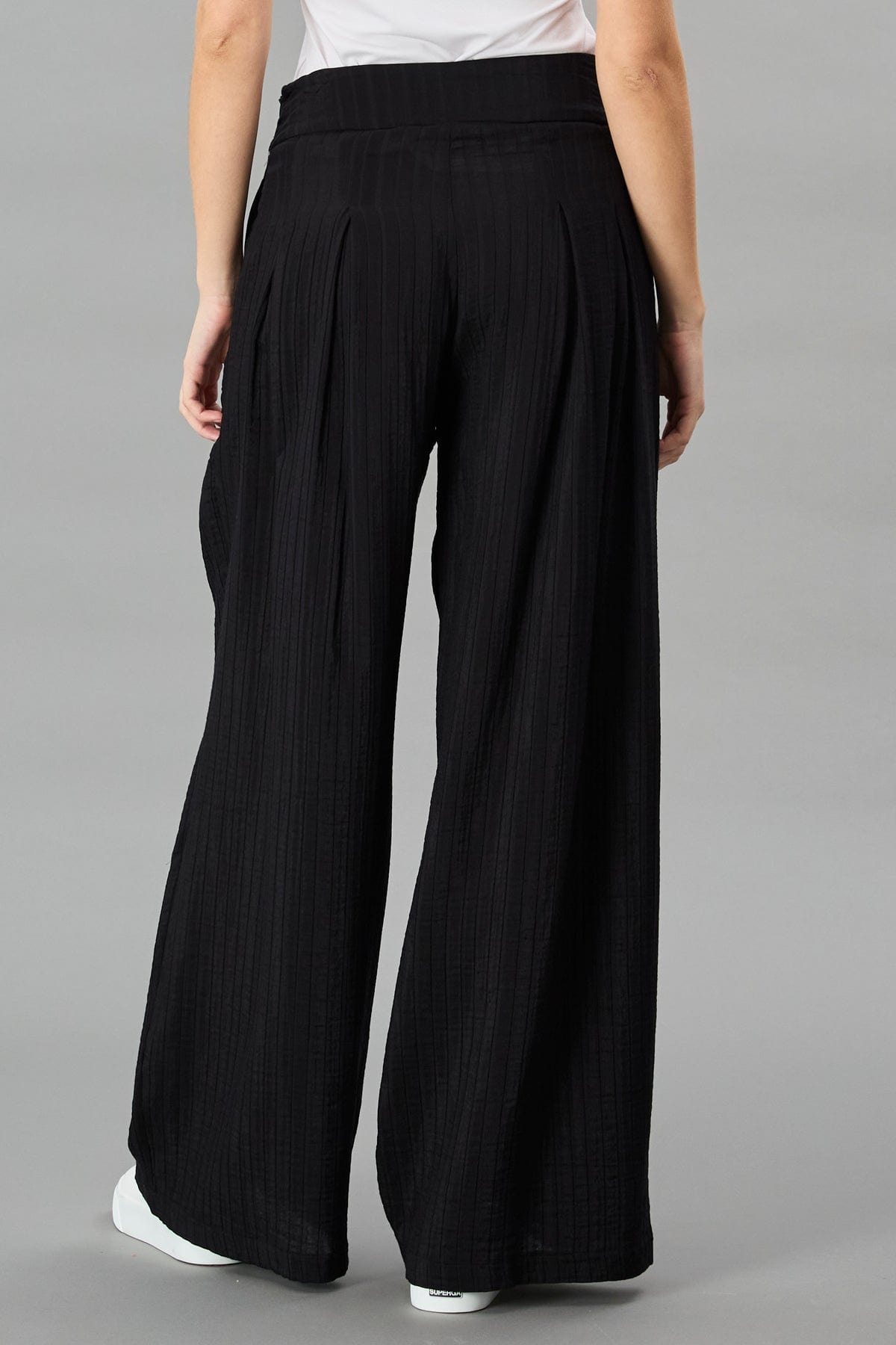 Shadow Stripe Wide Leg Pant