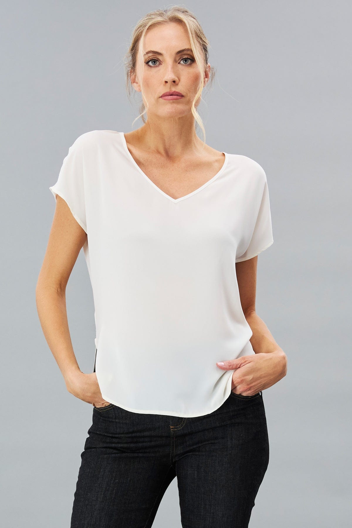 Hybrid Drop Shoulder Tee