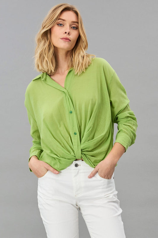 Twist Front Shirt