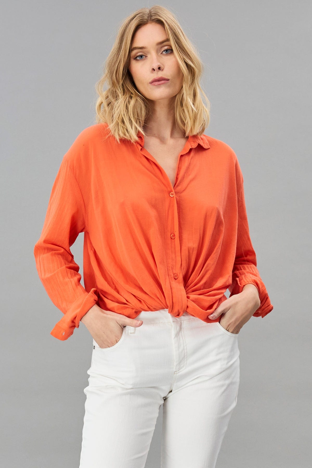 Twist Front Shirt