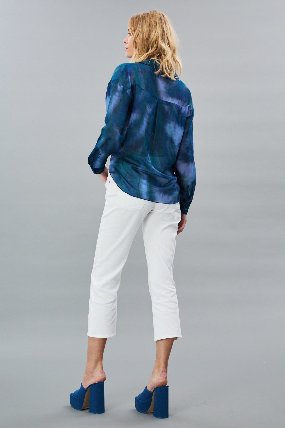 Tie Dye Voile Shirt