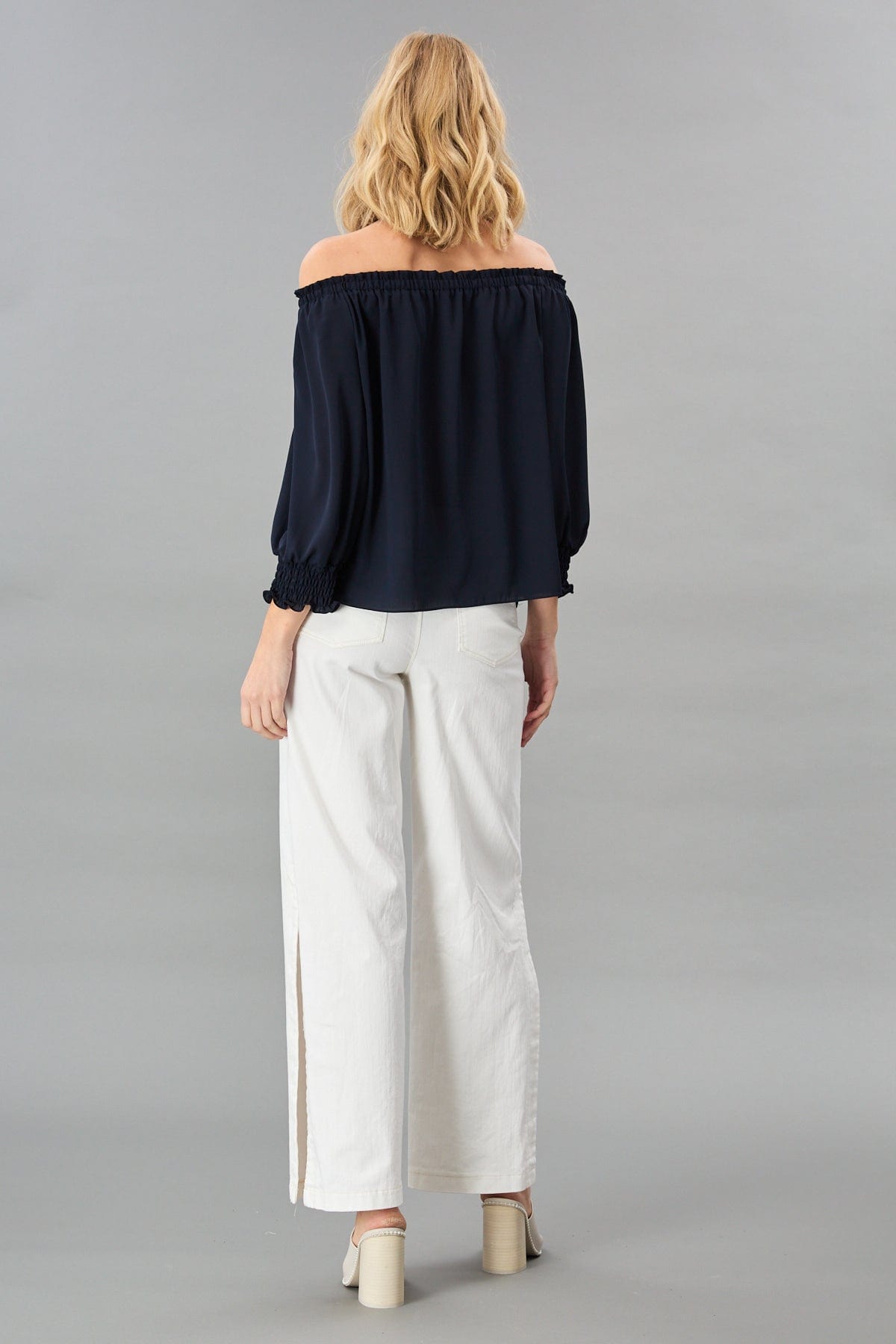 Georgette Off-Shoulder Top