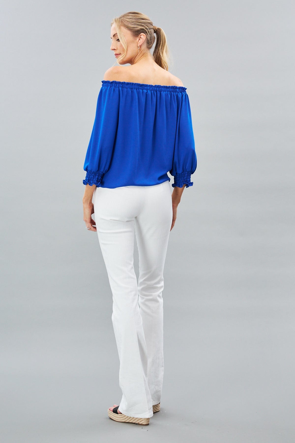 Georgette Off-Shoulder Top