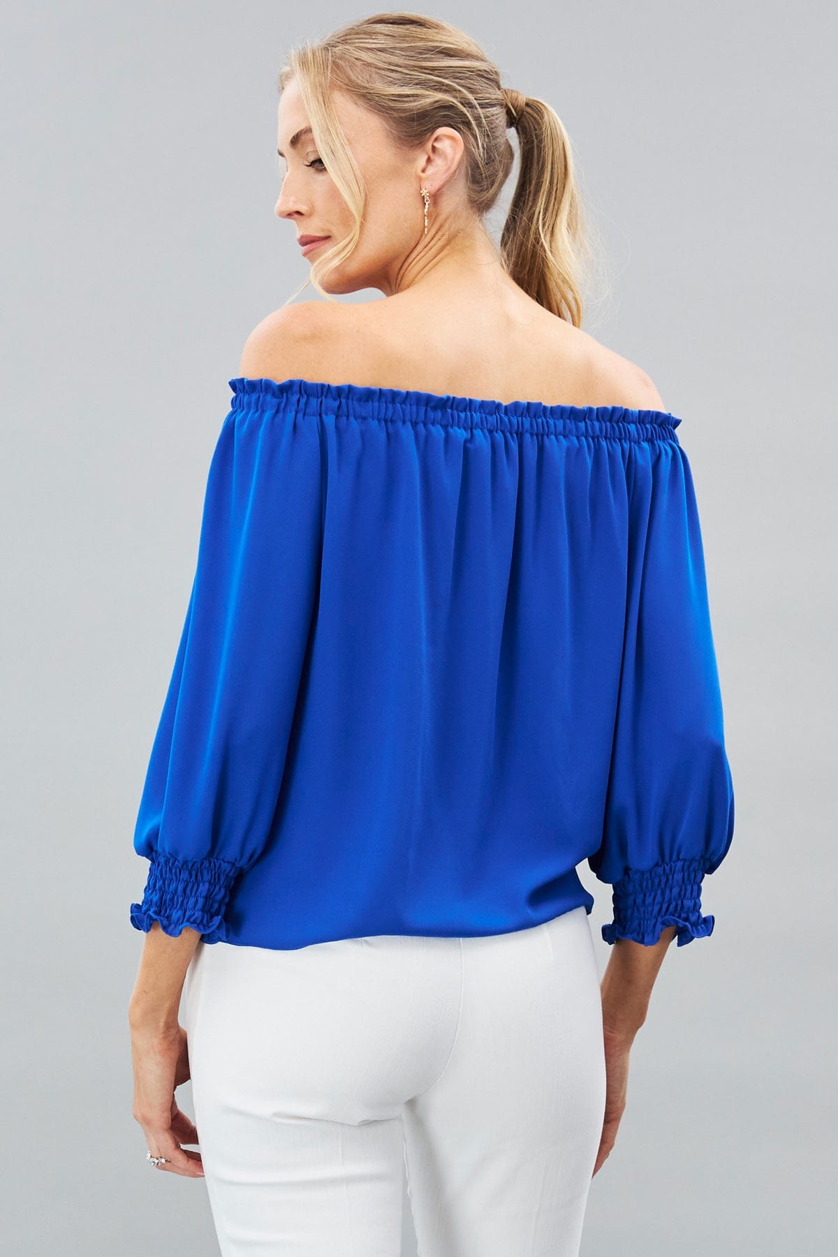 Georgette Off-Shoulder Top