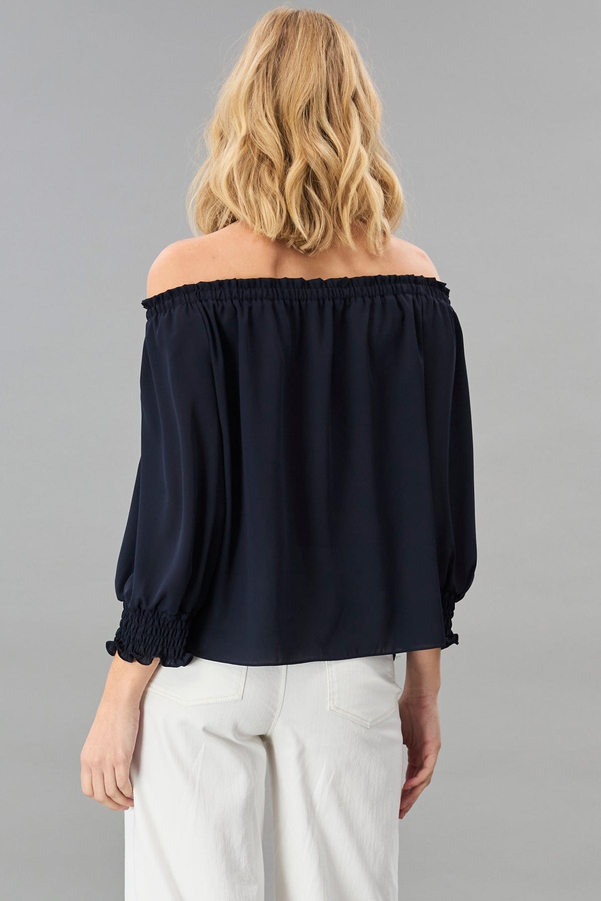 Georgette Off-Shoulder Top