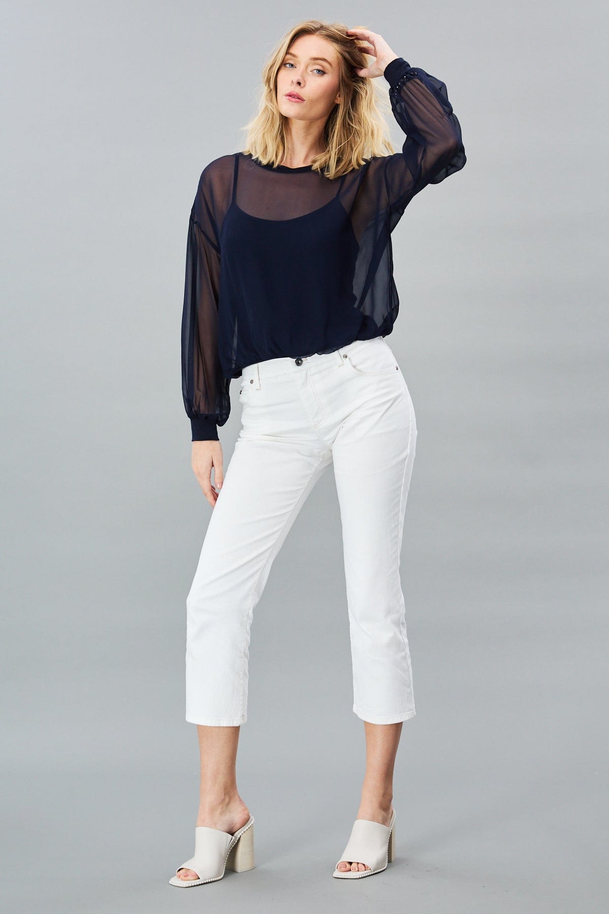 Chiffon Layover Top