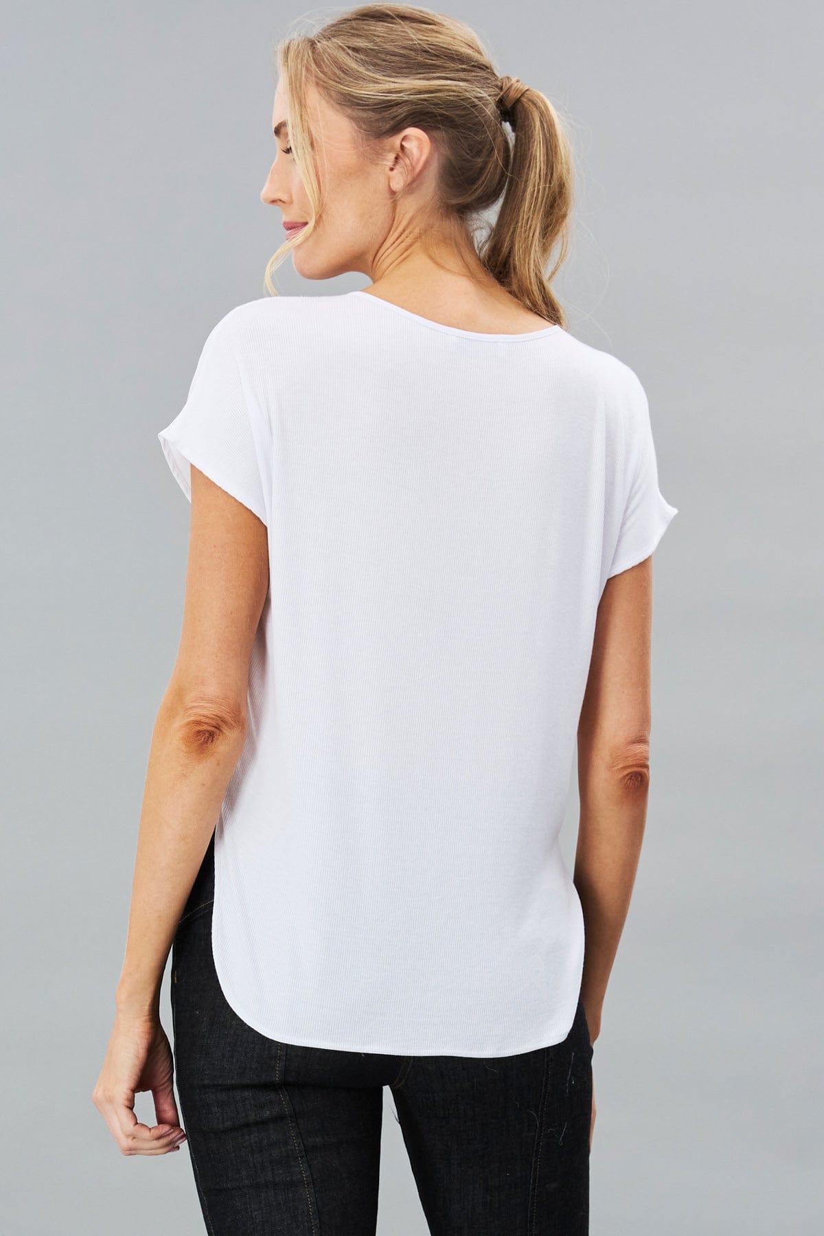 Hybrid Drop Shoulder Tee