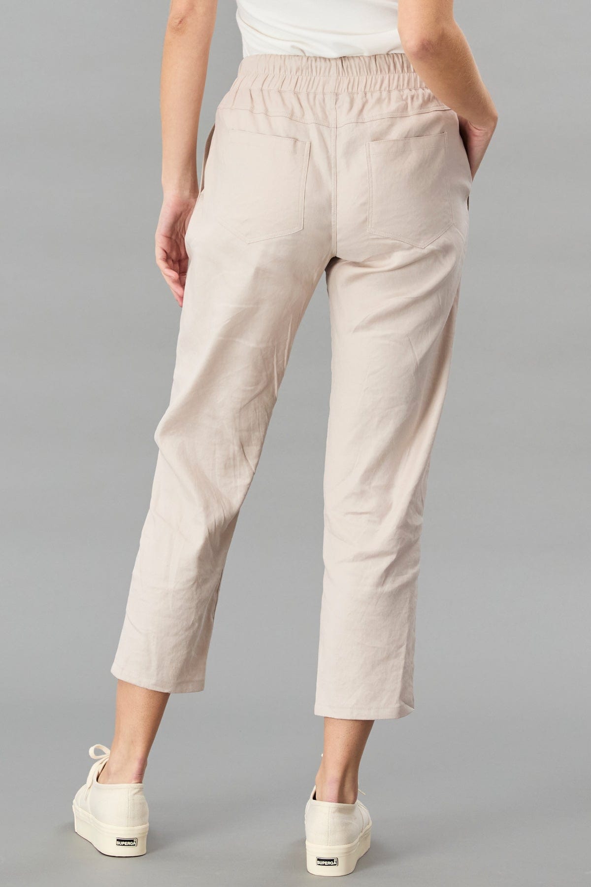 Stretch Linen Jogger