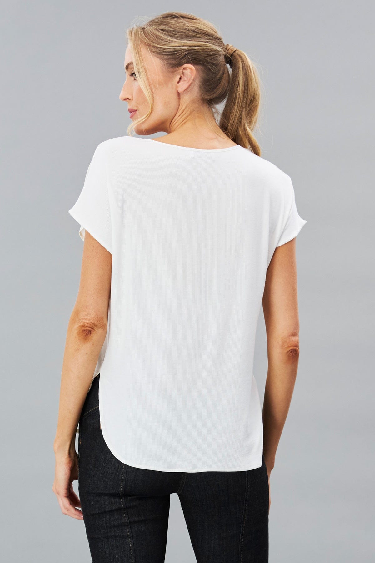 Hybrid Drop Shoulder Tee