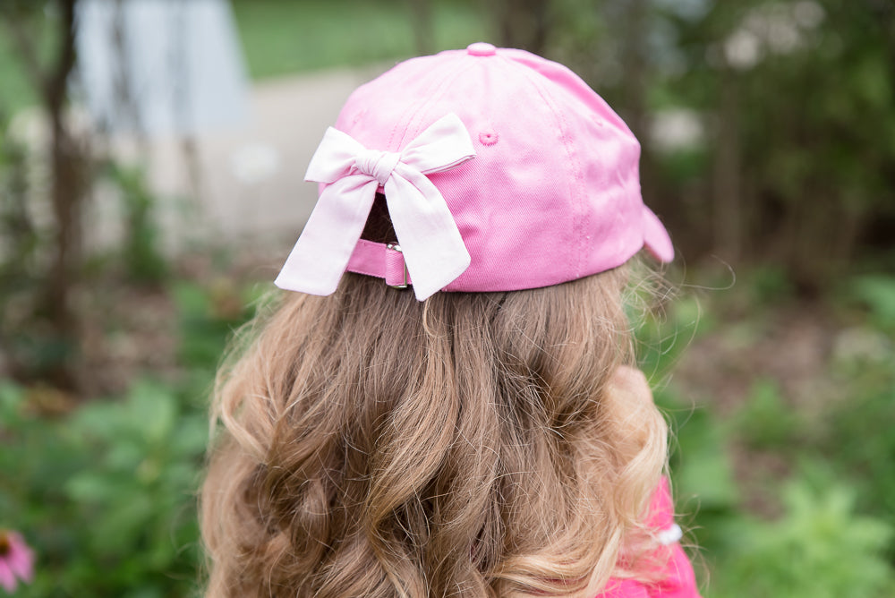 Princess Crown Bow Baseball Hat (Girls)