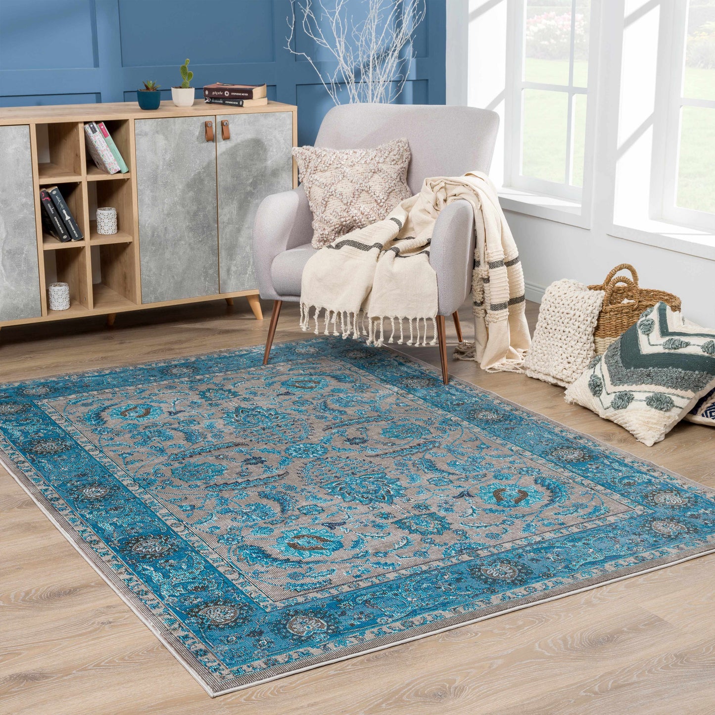 Turquoise Rug MRD4705 - Limited Edition