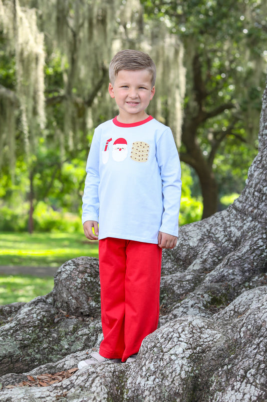 Jellybean Milk and Cookies Boys Pants Set