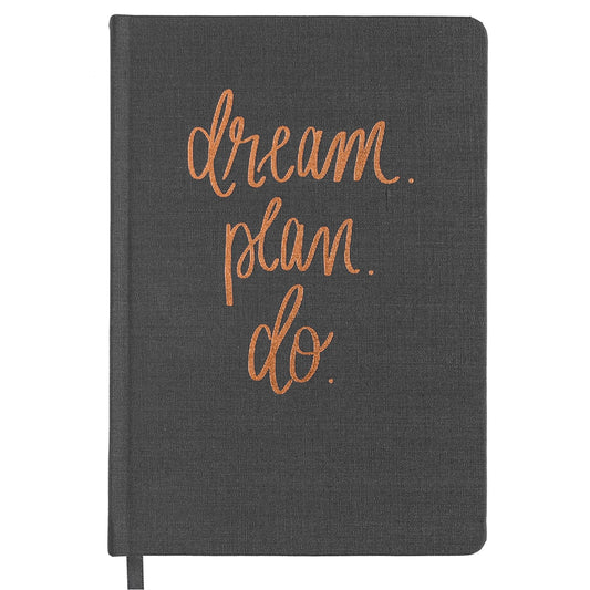 Dream Plan Do Fabric Journal