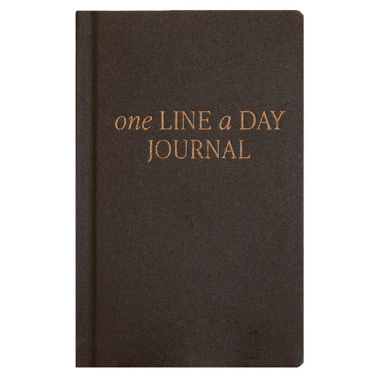 One Line A Day Fabric Journal