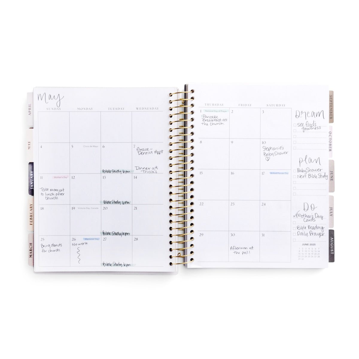 Dream Plan Do 2024-2025 18 Month Planner