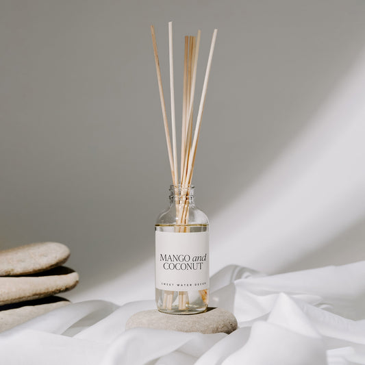 Mango and Coconut Clear Reed Diffuser