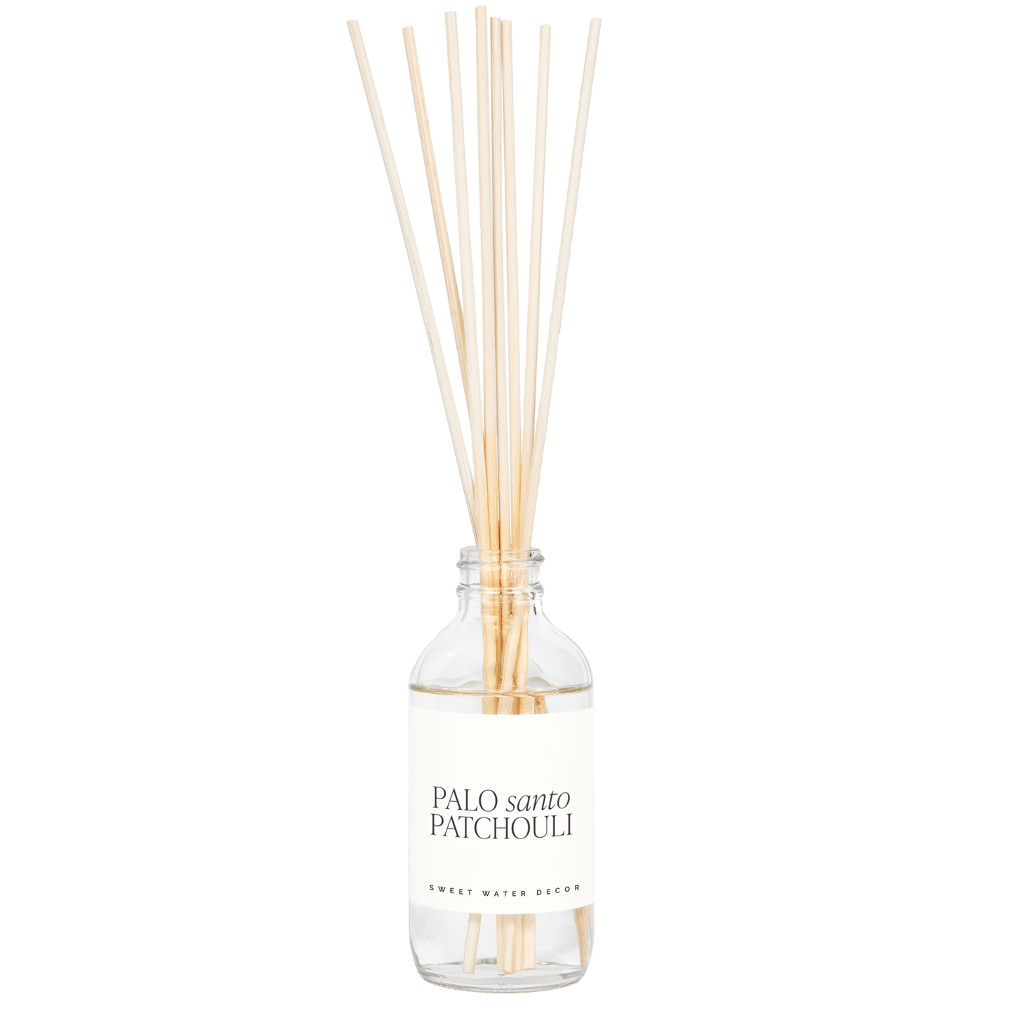 Palo Santo Patchouli Clear Reed Diffuser