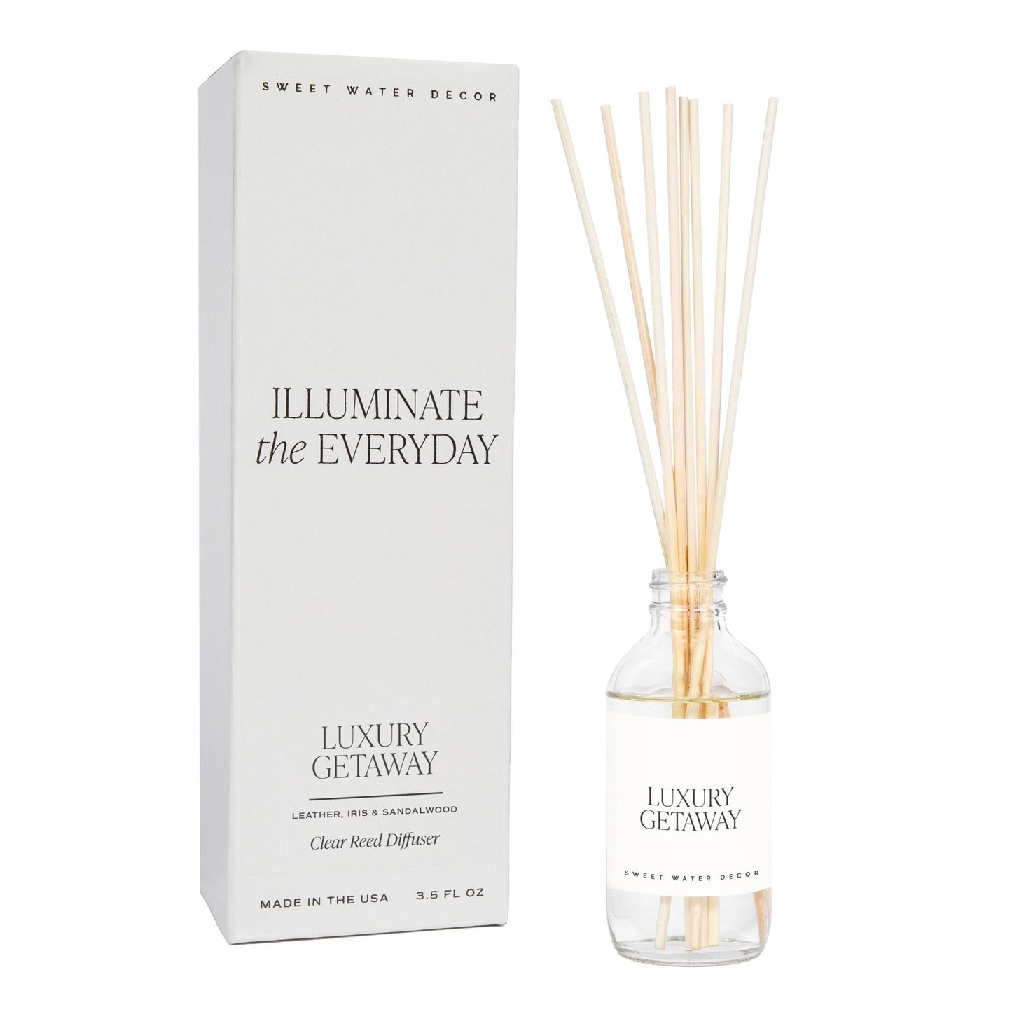 Luxury Getaway Clear Reed Diffuser