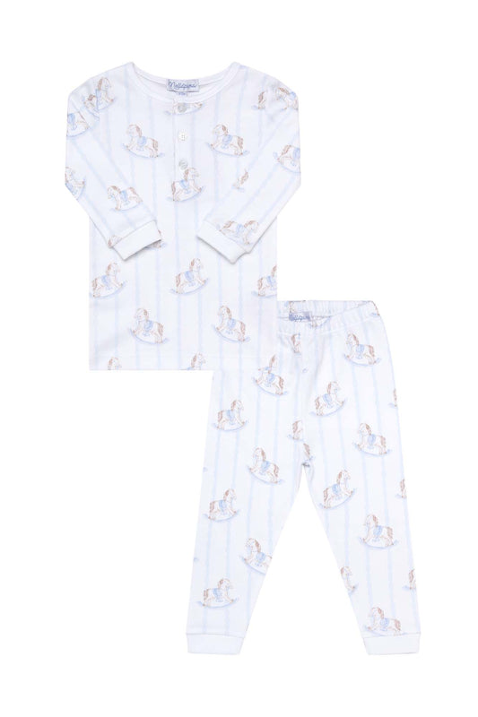 Blue Rocking Horse Pajamas 