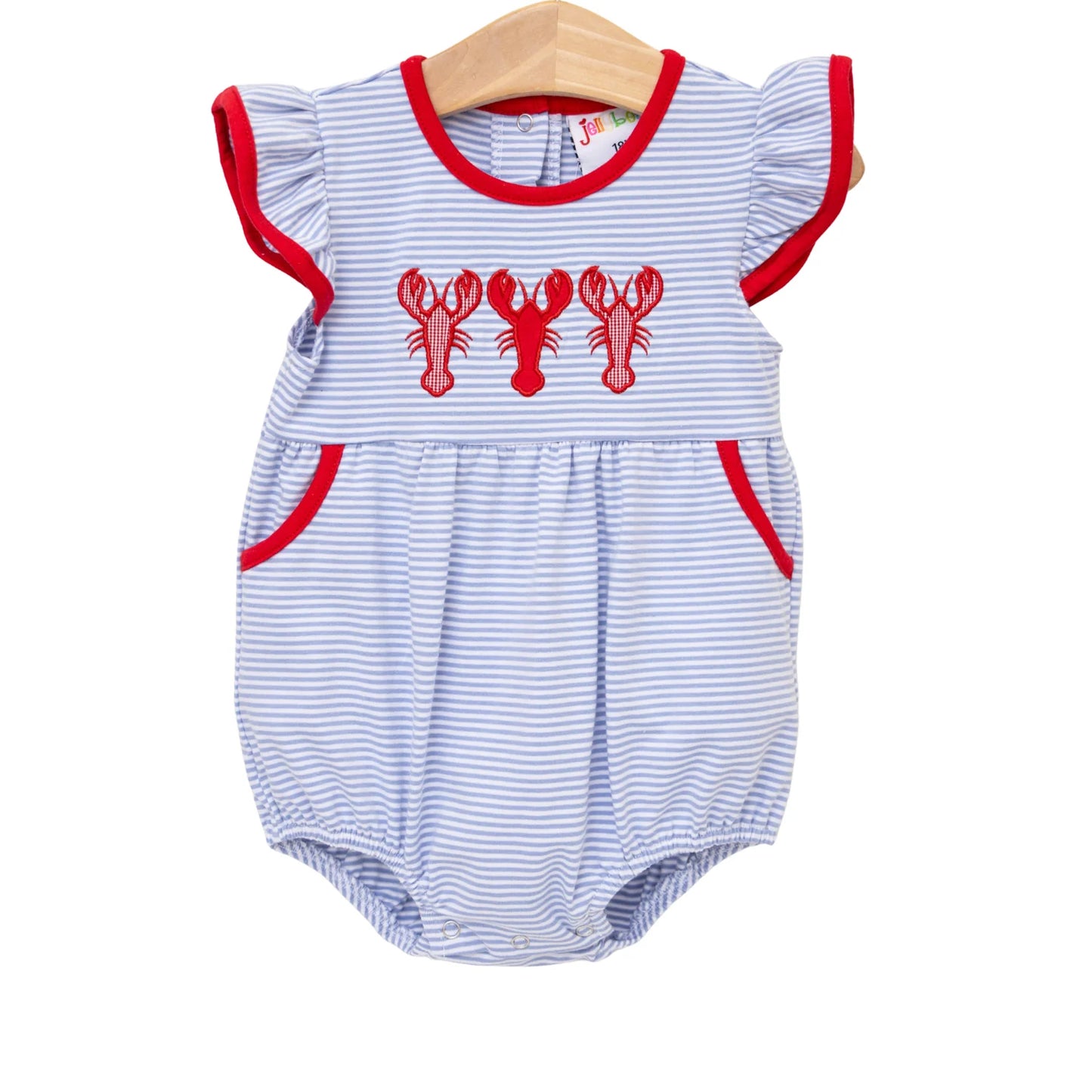 Jellybean Girls Bayou Boil Pocket Romper