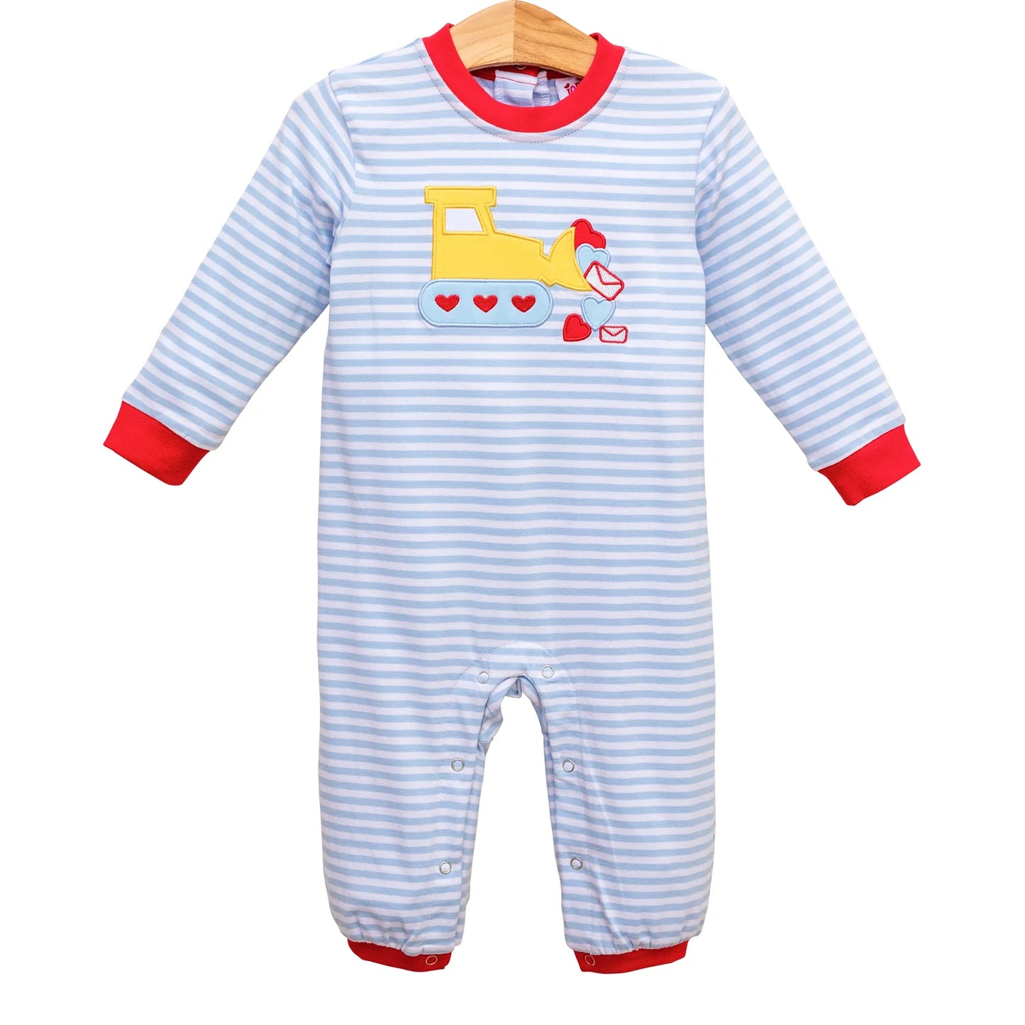 Jellybean Loads of Love Romper