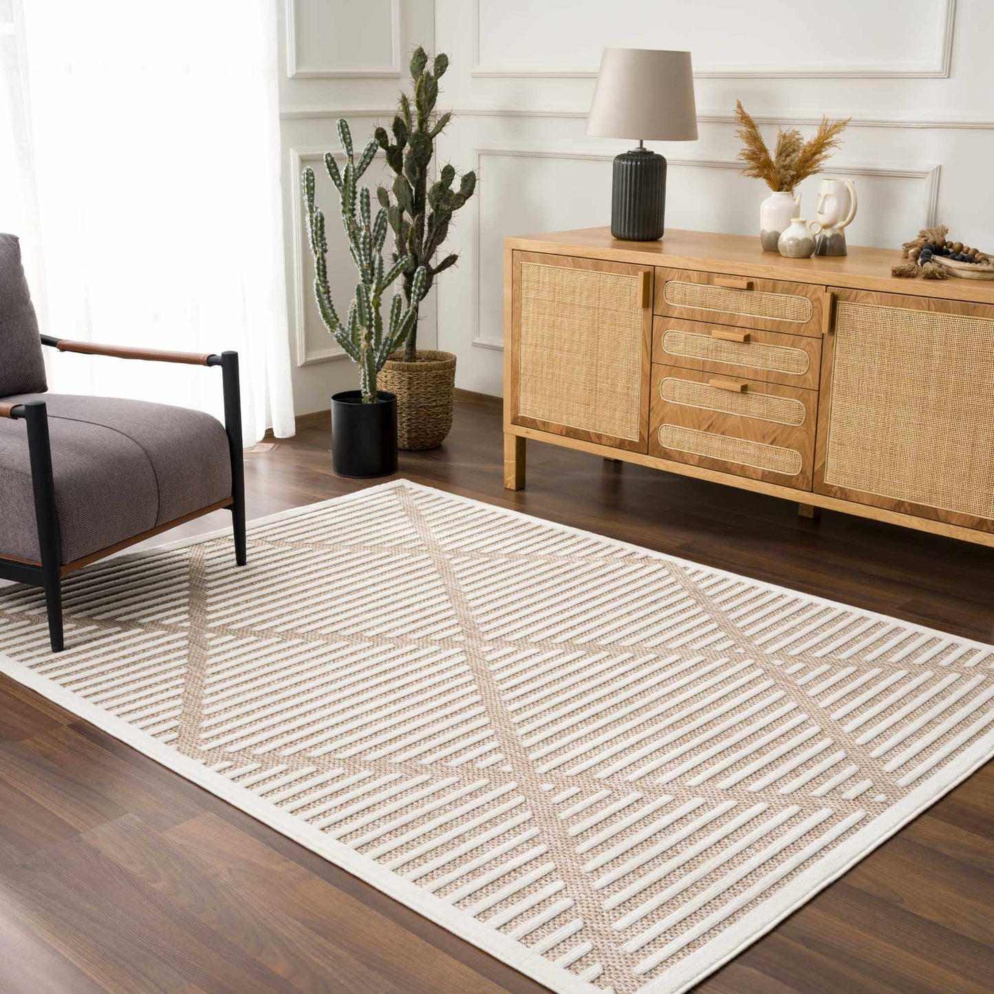 Anah Cream Outdoor Rug