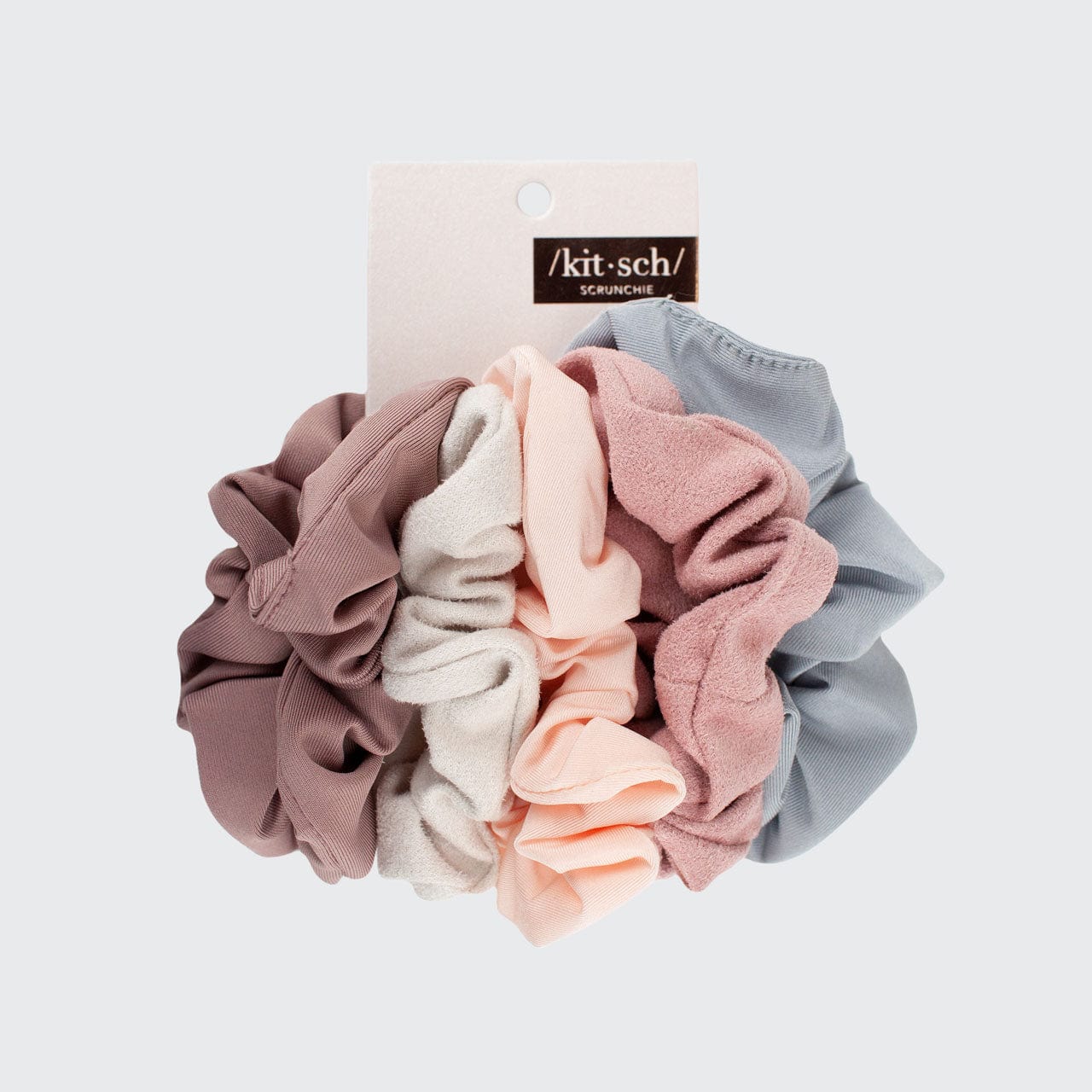 Matte Scrunchies Blush/Mauve