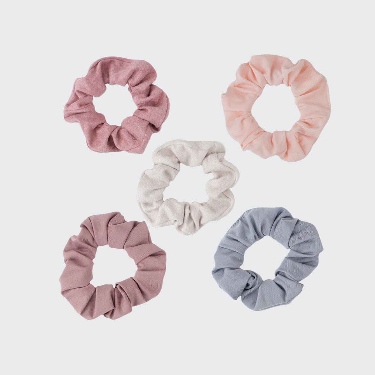 Matte Scrunchies Blush/Mauve