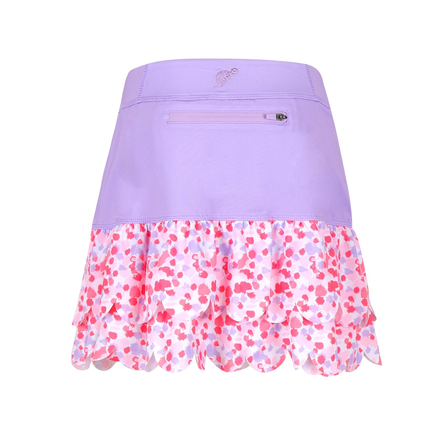 Girls Sophia Layered Hem Golf & Tennis Skort  -Stroke of Genius Blush