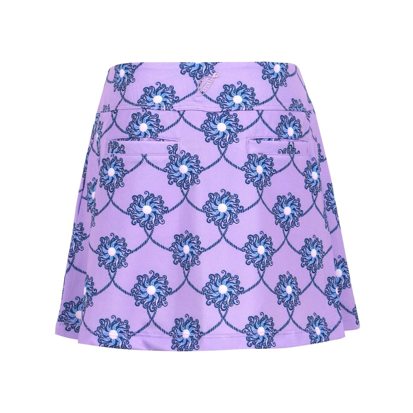 Girls Steffi Layered Hem Skort  -Del Mar Lavender