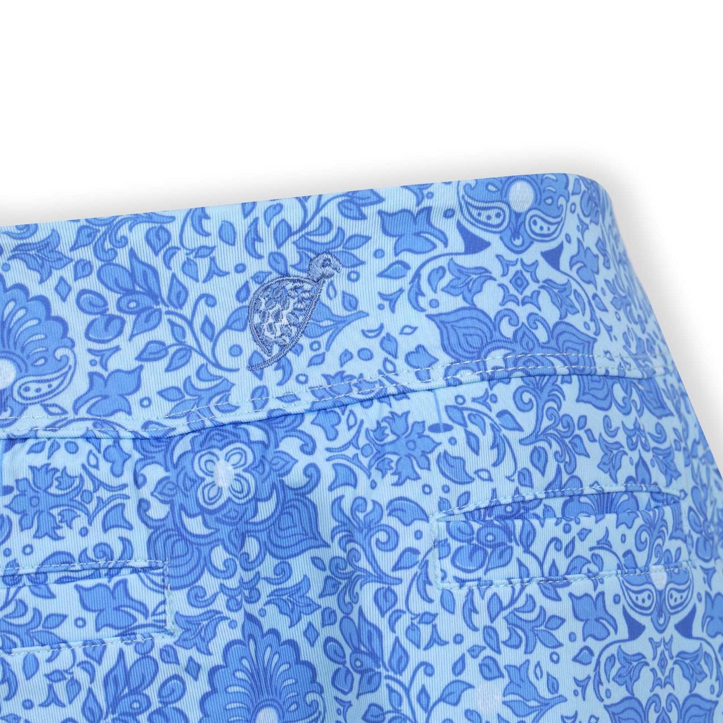 Girls Steffi Layered Hem Skort  -Riviera Glacial Blue